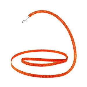 Поводок светоотражающий Saival Standart Лайт СВ, 25мм, 2м, оранжевый