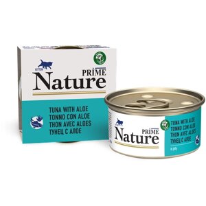 Prime Nature влажный корм для котят, тунец в желе (24шт в уп) 85 гр