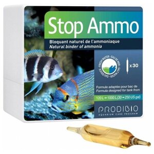 Prodibio Stop Ammo средство для подготовки водопроводной воды, 30 шт., 115 г