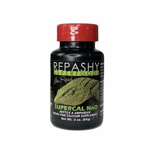 Repashy SuperCal NoD, 85 гр - пищевая добавка кальций без витамина Д для рептилий, ящериц, гекконов, эублефаров, бананоедов и хамелеонов