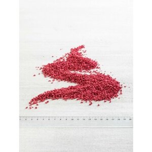 Резиновая крошка EPDM / цветная каучуковая крошка красная, 1 кг
