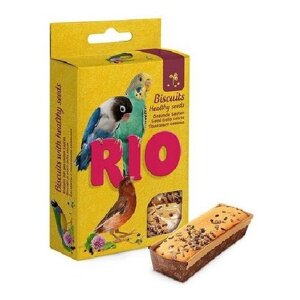 RIO Бисквиты дптиц с полезными семенами коробка 5*7 гр (2 шт)