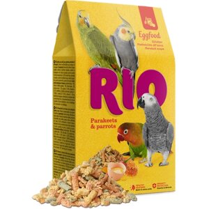 RIO Eggfood 250 г яичный корм для средних и крупных попугаев 3 шт