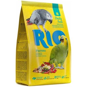 RIO корм Daily feed для крупных попугаев, 500 г