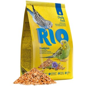 RIO корм Daily feed для волнистых попугайчиков, 1кг, 6 уп.