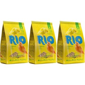 RIO Корм сухой для канареек, основной рацион, 500 г, 3шт