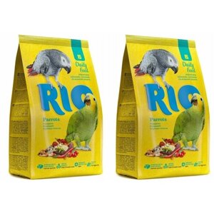 RIO Корм сухой для крупных попугаев, 1 кг, 2 уп