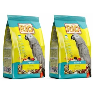 RIO Корм сухой для крупных попугаев, 500 г, 2 уп