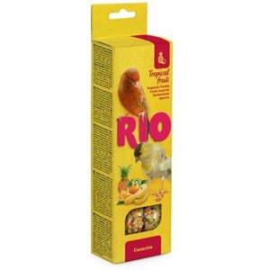 RIO Палочки для канареек с тропическими фруктами, 80 г, 3 уп