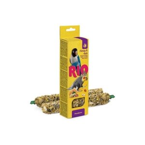 Рио Палочки для средних попугаев с медом и орехами 2х75 г 0,15 кг 49143 (10 шт)