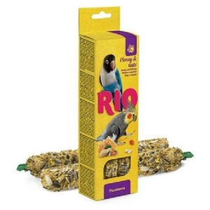 Рио Палочки для средних попугаев с медом и орехами 2х75 г 0,15 кг 49143 (2 шт)