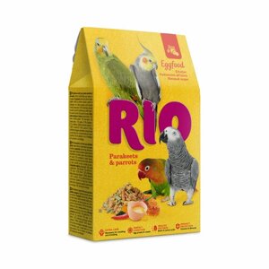 RIO Яичный корм для средних и крупных попугаев, 250 г 5шт
