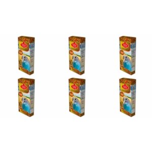 Родные корма лакомые палочки для попугаев с орехами,45 г,2 шт,6 упаковок