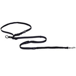 Rogz Utility Handsfree Lead поводок для собак "свободные руки", длина 1,5-2,1 м, шир. 1,6 см, цвет черный