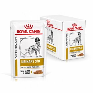 Royal Canin urinary s/o Moderate Calorie пауч кусочки в соусе 12шт по 100гр для собак