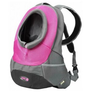Рюкзак для переноски собак EBI "CRAZY PAWS Maria S", розовый, 37х14х36.5см (Нидерланды)