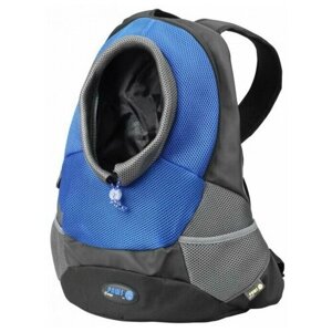 Рюкзак для переноски собак EBI "CRAZY PAWS Maria S", синий, 37х14х36.5см (Нидерланды)