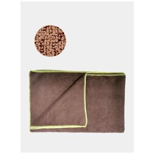 Салфетка из микрофибры, размер 30х50 см, коричневое