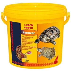 Sera корм для рептилий Reptil Professional Carnivor, ведро, 10000 мл, 3.2 кг