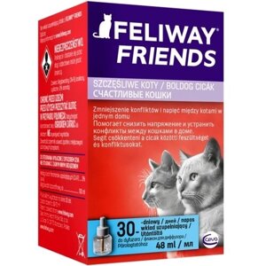 Сева Феливей Friends для кошек сменный флакон, 48 мл, 70 г, 1уп.