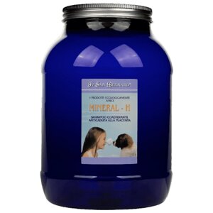 Шампунь -шампунь Iv San Bernard Mineral H для укрепления шерсти с экстрактом плаценты и микроэлементами , 3 л , 3.2 кг