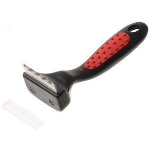 Щетка-расчёска машинка для стрижки животных Hello PET 42125S, черный/красный