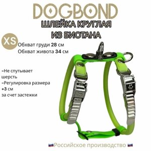 Шлейка Dogbond круглая из биотана для шпицев и длинношерстных собак