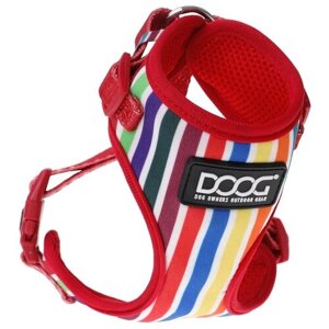 Шлейка DOOG Neoflex Soft Harness, обхват шеи 26-31 см, scooby, S