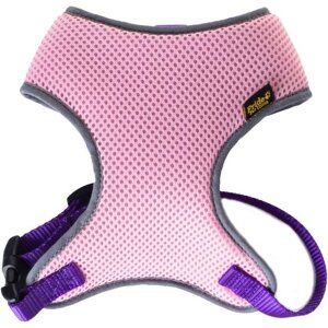 Шлейка из 3D сетки PRIDE FIT для собаки, цвет розовый, размер S