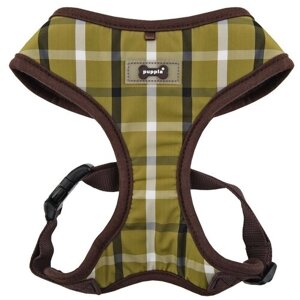 Шлейка Puppia Baxter harness A, обхват шеи 40 см, Olive, XL