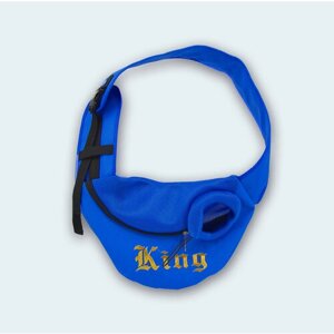 Слинг для животных Melenni Стандарт King S синий/синяя сетка, 40x25x11, см; Вес: 310 гр.