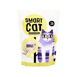 Smart Cat наполнитель Силикагелевый наполнитель с ароматом лаванды, 7,6л 01им22, 3,32 кг