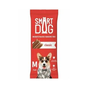 Smart Dog Жевательное лакомство для собак средних пород, размер М 4 шт по 36 гр (144 гр)