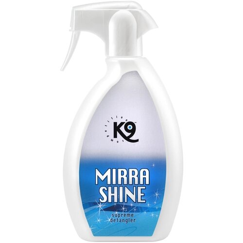 Спрей-антистатик для лошадей, для блеска и распутывания волос Mirra Shine K9 Competition (Швеция), 500 мл