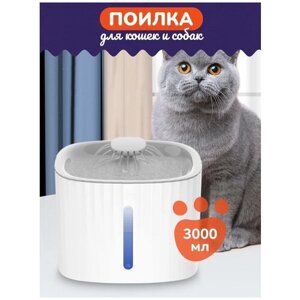 SSPODI / Поилка для животных / Поилка для кошек / Автоматическая поилка / Автопоилка для кошек