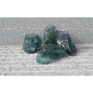 Стеклянный камень Эрклёз Темно-зеленый