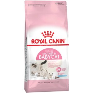 Сухой корм для беременных и кормящих кошек, для котят Royal Canin Mother&Babycat 4 шт. х 400 г (мусс)