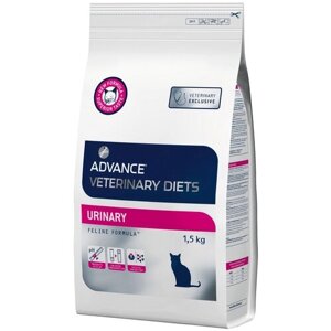 Сухой корм для кошек Advance Veterinary Diets Urinary для лечения МКБ 1.5 кг