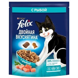 Сухой корм для кошек Felix с рыбой, 200 г, 5 шт