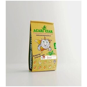 Сухой корм для кошек и котов Acari Ciar Beef 5 кг Акари Киар