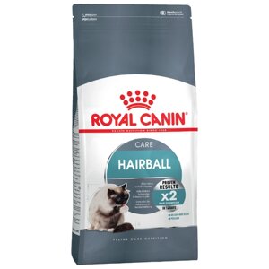 Сухой корм для кошек Royal Canin Hairball Care для взрослых кошек от 1 до 12 лет для профилактики образования волосяных комочков 2 уп. х 400 г