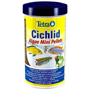 Сухой корм для рыб, ракообразных Tetra Cichlid Algae Mini, 500 мл, 170 г