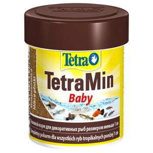 Сухой корм для рыб, ракообразных Tetra TetraMin Baby, 66 мл, 30 г