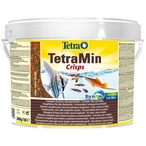 Сухой корм для рыб, ракообразных Tetra TetraMin Crisps, 10 л, 2 кг