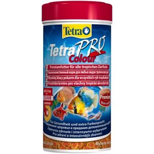 Сухой корм для рыб, ракообразных Tetra TetraPro Colour, 250 мл, 55 г