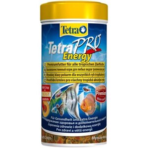 Сухой корм для рыб, ракообразных Tetra TetraPro Energy, 250 мл, 74 г