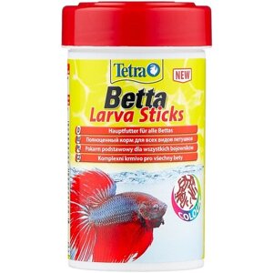 Сухой корм для рыб, рептилий, ракообразных Tetra Betta LarvaSticks, 100 мл, 33 г