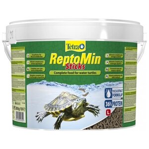 Сухой корм для рыб, рептилий, ракообразных Tetra ReptoMin Sticks, 10 л, 2.8 кг