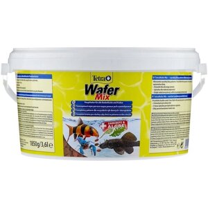Сухой корм для рыб, рептилий, ракообразных Tetra Wafer Mix, 3.6 л, 1.85 кг