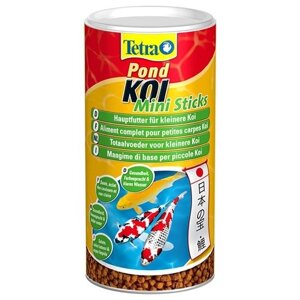 Сухой корм для рыб, рептилий Tetra Pond Koi Mini Sticks, 1 л, 370 г